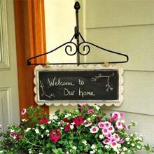 1pc Outdoor Garden Flag Pole Stand With Iron Frame And Baked Paint Coating For Garden Flags - Black - View 1