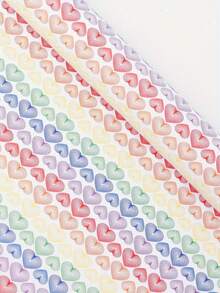 4 Pcs/Set, Colorful Striped Party Gift Wrapping Paper Birthday Wedding Decoration Gift Party Decoration White Kraft Paper Pink Gift Wrapping, Wrapping Paper, Tissue Paper, Flower Bouquet Supplies, Gift Wrapping Paper, Flower Wrapping Paper, - Multicolor - View 5