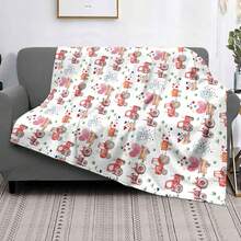 柔軟毯子,情人節和汽車使用的完美禮物,可用作床罩、沙發毯、露營毯,多種尺寸可供選擇 - 彩色 - 查看 5