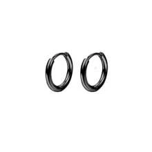 1pair 18k Gold Plated Titanium Steel Earring With 2.5mm Width Wire Circle, Simple Stainless Steel Fashionable Couple Jewelry In Korean, Japanese, European And American Style - Star - View 43