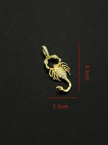 1 Piece Hip Hop Scorpion Men's And Women's Decorative Pendant For Daily And Holiday Wear Party Holiday Jewelry Gifts - 3.5*3.5cm - View 2
