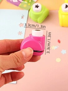 1set 6pcs Random Pattern Flower Embossing Stylus Diy Scrapbooking Crafting Tools,Back To School,School Supplies