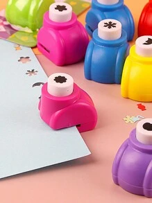 1set 6pcs Random Pattern Flower Embossing Stylus Diy Scrapbooking Crafting Tools,Back To School,School Supplies