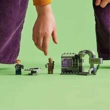 LEGO 76523 Marvel Base de los Guardianes de la Galaxia 3 con Mini Figuras de Groot y Star-Lord, Juguete de Superhéroes para Construir para Niños y Niñas de 7+ Años - Multicolor - Ver 6