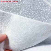 One Pack Of 180g Single-Sided Fusible Fabric Padding Stuffing (50x100cm/100*100cm/100*150cm) Is Perfect For Wallets, Patchwork Bags, And DIY Craft Projects. - White - View 10