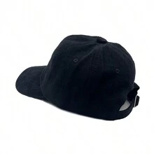 1pc Boy's Watch Out Dinosaur Embroidery Baseball Cap, Sunshade And Cute Style For Daily Wear - Black - View 4