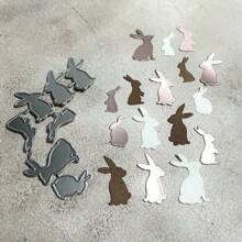 1 件兔形碳鋼切割模具,適用於 Diy 剪貼簿、卡片製作、相簿裝飾等。 - 七隻兔子 - 查看 5