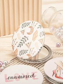 1 件精致圆形折叠镜，带花卉图案，2 倍放大高清玻璃，是送给妈妈、阿姨、祖母、女儿、侄女、姐妹、新娘、伴娘的完美礼物，非常适合节日、生日、婚礼、母亲节、情人节、化妆镜、袖珍小梳妆镜、客厅、卧室、浴室、家居装饰、旅行用品、婚礼、派对、生日、送给男士、妈妈、爸爸、最好的朋友、老师的礼物、新年、配饰、有趣的礼物 - 彩色 - 查看 14