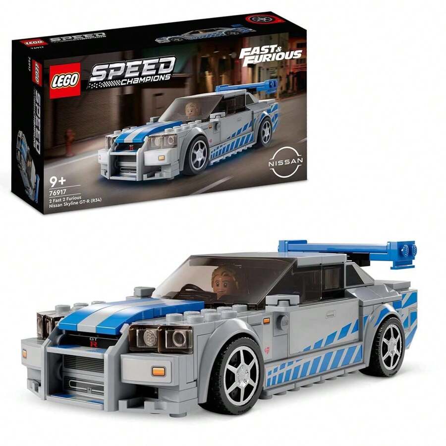 Juego de construccion Coche Nissan Skyline GT-R  Fast 2 Furious Lego Speed Champions (LEGO 76917) ✅ Entrega 24/48h a España (península) - Ver 1