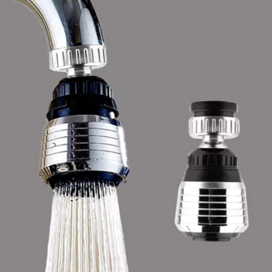 1 Stück Küchenarmatur 360 Grad Drehbar, Wassereinsparung Wasserhahn-sprudler, Wasserhahn-filter Aufsatz