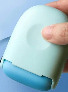 1pc Multi Functional Information Protection Roller Style Garbled Seal, Confidential Express Documents, Privacy Seal, Smudging Pen - Yellow - View 2