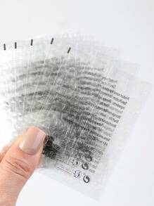 12 件黄色强力粘性果冻胶，美甲用品，美甲工具，美甲工具，返校，指甲，按压指甲的美甲工具 - 無色 - 查看 7