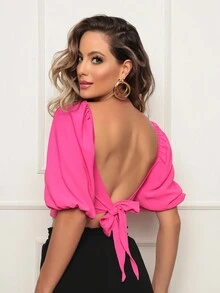 Women Tops - Hồng - Xem 5