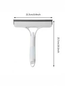 1個多功能玻璃清潔刷,帶噴瓶和刮水器,適用於清潔窗戶和鏡子 - 藍色 - 查看 11