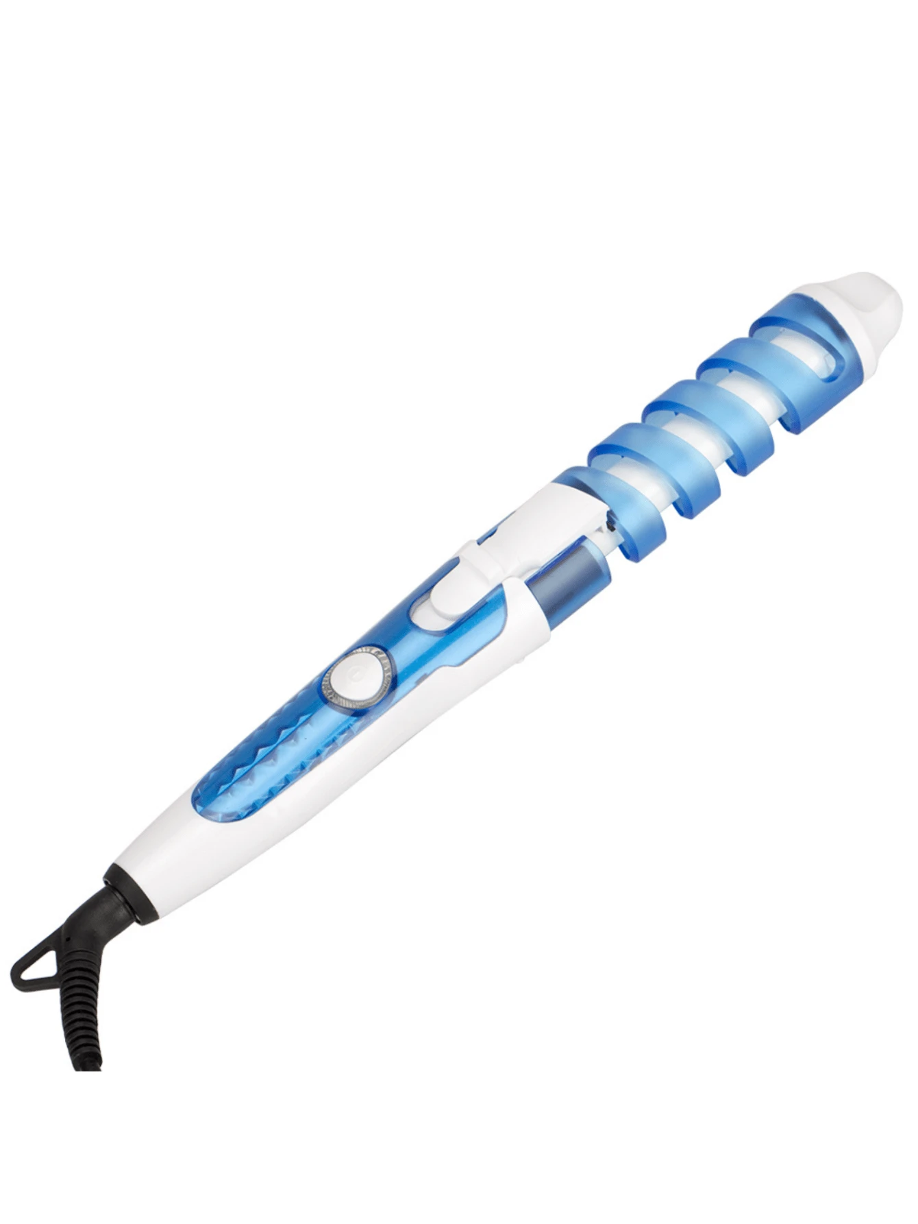 Plancha Para Rizar Cabello Rizador Cabello Porfesional - Azul - Ver 1