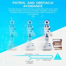 1PC Robot Toy Ir Gesture Remote Control R2 Cady Wida Intelligent Vector Smart Robotica Dancing Robot For Teenages Birthday Gift - Blue - View 7