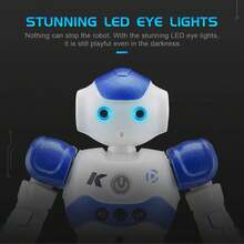 1PC Robot Toy Ir Gesture Remote Control R2 Cady Wida Intelligent Vector Smart Robotica Dancing Robot For Teenages Birthday Gift - Blue - View 5