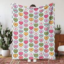 柔軟毯子,情人節最佳禮物。可以作為床罩、沙發墊、戶外野營毯子。各種尺寸可用。 - 彩色 - 查看 1