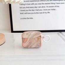 1 Airpods 1/2/3 Pro/Pro2 Headphone Case With Various Patterns, Suitable For Women/Children/Children/Men/Adults - Pink - View 5