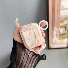 1 Airpods 1/2/3 Pro/Pro2 Headphone Case With Various Patterns, Suitable For Women/Children/Children/Men/Adults - Pink - View 2