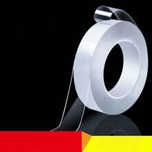 1pc [Enhanced And Thickened] Nano Double-Sided Adhesive Powerful Magic Glue Car-Mounted Traceless Anti-Slip Fixed Adhesive Adhesive Storage Sticker - Clear - View 3