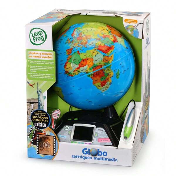 Vtech Multimedia Globus. 11 Inhalts-Kategorien zum Entdecken. Mit BBC-Videos. 30x38,1x30,5 cm (Vtech 80-605422)