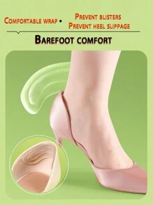 透明矽膠月形高跟鞋墊