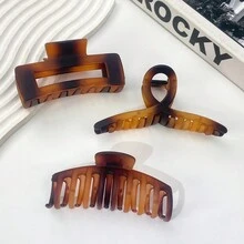 A Lady's Amber Resin Keel Grip Retro - Multicolor - View 1