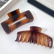 A Lady's Amber Resin Keel Grip Retro - Multicolor - View 5