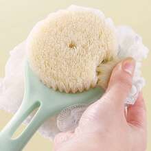 1入組雙面長柄粉色沐浴刷 - 粉色 - 查看 3