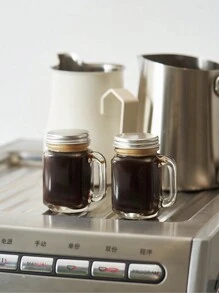 1 Piece Mini Coffee Concentrate Dispenser Sealed Jar Sample Wine Glass Honey Sample Organizer Jar Storage Jar - Clear - View 7