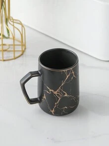 Nordic Style Ceramic Creative Minimalist Luxury Toothbrush Cup Household Couple Wash Set Mouthwash Cup Gargle Cup - Black - View 4