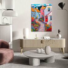 1 Set Paint By Numbers For Adults On Canvas,Paint By Numbers For Beginner,DIY Frameless Handicrafts,Home Wall Decoration And Gifts,11.81X15.74inch - Frameless-b - View 1