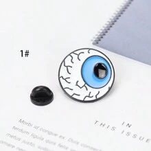 1個漫畫器官時尚合金胸針，掉油工藝，適用於醫生和護士服裝裝飾 - 彩色 - 查看 11