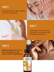 ECO FINEST 30毫升維他命c+e+f精華液,維他命c+e+f精華液是迄今為止我們最先進的創新,以三倍的維他命c、e和f超級助力皮膚。它具有強效但不刺激皮膚,能即時提亮肌膚 - 橘色 - 查看 2