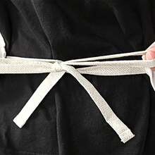 1入組印花無袖圍裙,可愛貓咪圖案廚房圍裙,圍兜圍裙,家庭清潔圍裙 - 彩色 - 查看 7