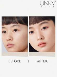 unny club 30克持久全效遮瑕粉底液，适用于干性肌肤，打造无瑕妆容，隐形毛孔，适合运动时使用，不易脱妆，防水防汗，保湿珠光，瓷白色 - Y01象牙白-乾皮 - 查看 6