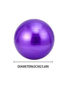 1只加厚防爆瑜伽球,適用於女性綜合訓練,孕婦按摩球,適用於孕婦特定的運動球,運動、普拉提器材,平衡運動、瑜伽核心球,室內訓練、健身房 - 紫色 - 查看 6