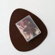 30pcs/Pack Girls' Hairpins Set, 3cm, Korean Japanese Style, Lovely Sweet Princess Basic Geometric, High-Grade Morandi Color, Matte Rubber Paint Design, Drop Oil Style, Hairpins For Bangs, Decorative Hair Accessories For Everyday Wear, School, Gifts, Parties, Holidays - Multicolor - View 4