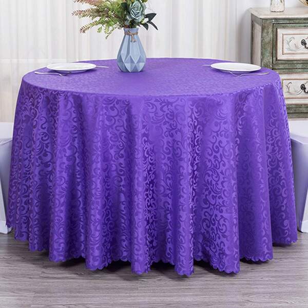 1pc EuropeanStyle Wedding Banquet Hooked Flower Tablecloth For