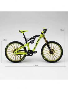 1:10 Scale Upgraded New Speed-Downhill Mountain Bike Model - Red - View 2
