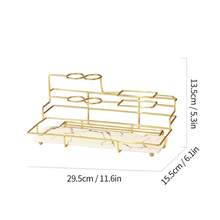 三口之家牙杯連牙刷杯和收納架,四杯豪華情侶牙刷杯 - 黑與白 - 查看 9