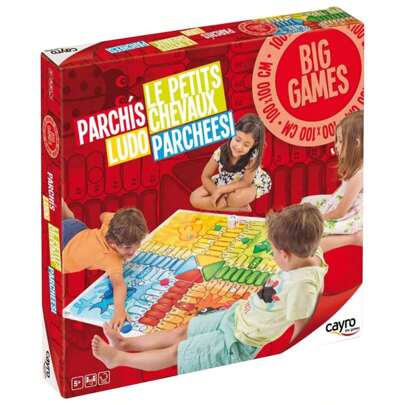 Parchis Spel Tapijt 100x100 cm (Cayro 160)
