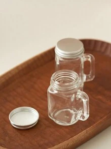1 Piece Mini Coffee Concentrate Dispenser Sealed Jar Sample Wine Glass Honey Sample Organizer Jar Storage Jar - Clear - View 8