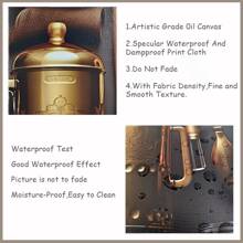 2 件/套帆布藝術裝飾復古馬海報適用於客廳、廚房、牆壁藝術無框防水大尺寸 - 彩色 - 查看 6