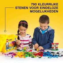 Juego de construccion Ladrillos Creativos en caja 790 piezas Lego Classic ✅ Entrega 24/48h a España (península) - LEGO Classic - Caja Contenedoras - Juguetes Construcción en Caja - Ref. 10698 - Multicolor - Ver 13