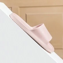 Eva情侶款輕巧舒適拖鞋,適用於春夏季女性,適合穿著在家裡、浴室或淋浴 - A437粉紅色 - 查看 2