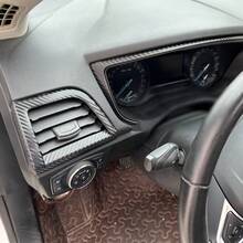 1套3d碳纖維黑色pvc裝飾性保護膜貼紙,適用於車內,與fusion 2012-2020兼容 - 3D碳纖黑色 - 查看 5