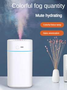 全新2024可攜式usb納米面霧噴霧器加濕器、冷卻噴霧、微型面部加濕器、睫毛延伸霧化器面部設備 - 白色 - 查看 1