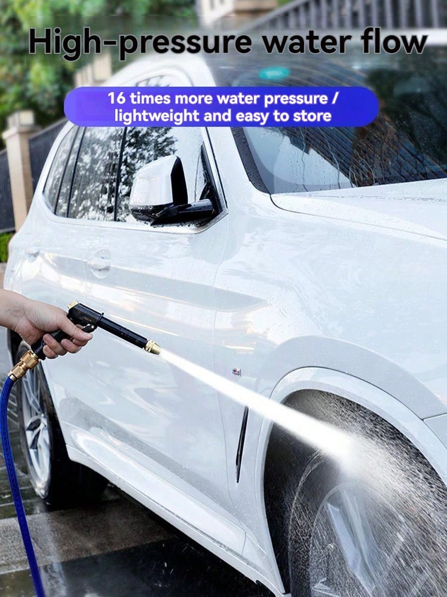 1 Roll Retractable Water Hose Car Wash Garden Magic Hose Home Car Wash
